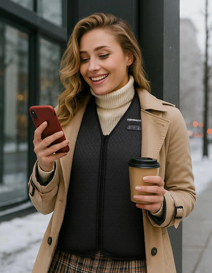 Heated Vest  for Men Women Winter thermal Inner Wear Keep Warm Electric Lightweight For Winter Outdoor Activities