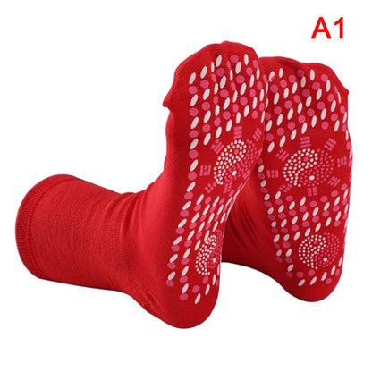 Heated Socks, Self Heating Socks For Men Women,Massage Anti-Freezing For Fishing Camping Hiking Skiing And Foot Warmer