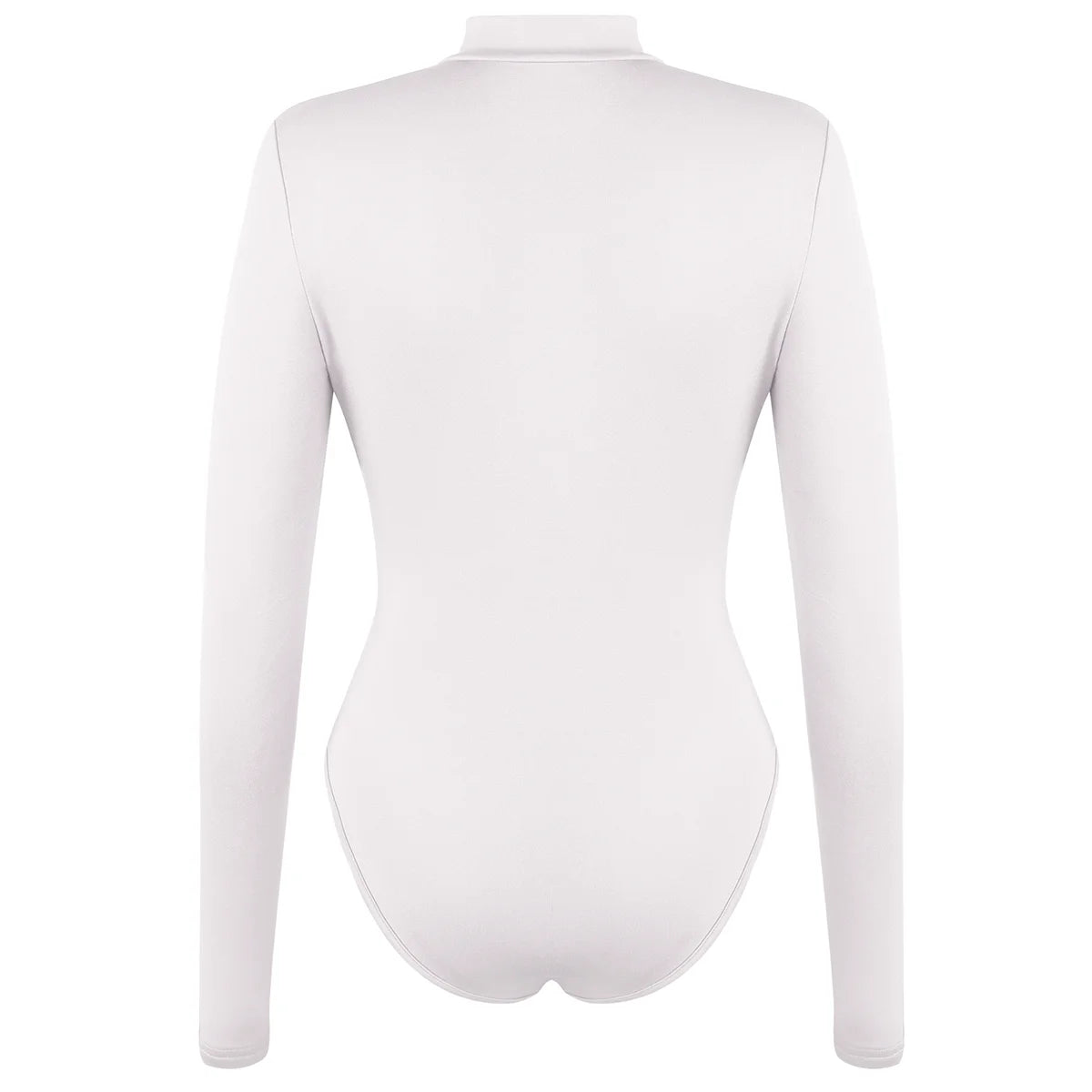 Womens Compression Thermal Shirts Fleece Lined Long Sleeve Zip High Neck Slim Fit Bodysuit Tops for Winter Cold Weather