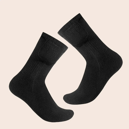 Winter Heated Socks Electric Socks for Men USB Electric Heated Socks Warm Cotton Socks with Fast Heating and Long Warmth