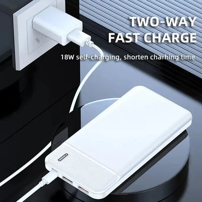 50000mAh Power Bank High Capacity 120W Portable Super Fast Charging External Battery Powerbank PD 20W For Multiple Device