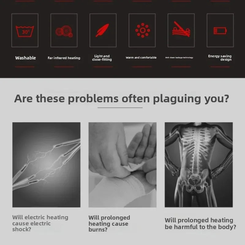 Heated Vest for Men Women 12-Zone Smart Electric Heating Vest USB Rechargeable Thermal Fleece Lined Winter Warm Vest Outdoor