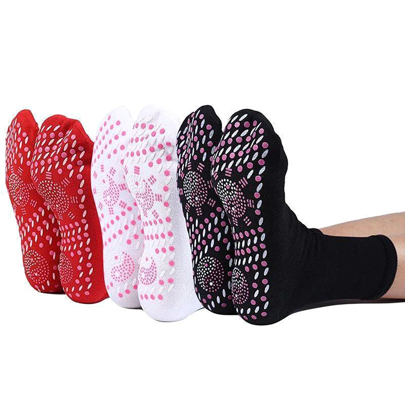 Heated Socks, Self Heating Socks For Men Women,Massage Anti-Freezing For Fishing Camping Hiking Skiing And Foot Warmer