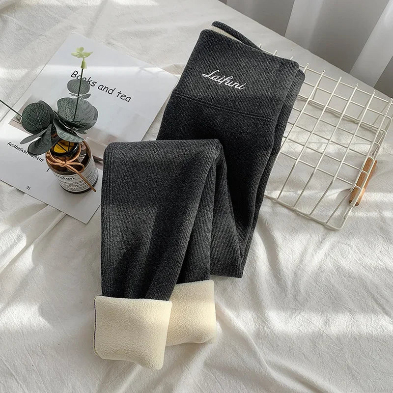 Winter Warm Leggings Women Sexy High Stretch Tight Leggings Casual High Waisted Thermal Pants Thick Leggings Sexy Girl  Fitness